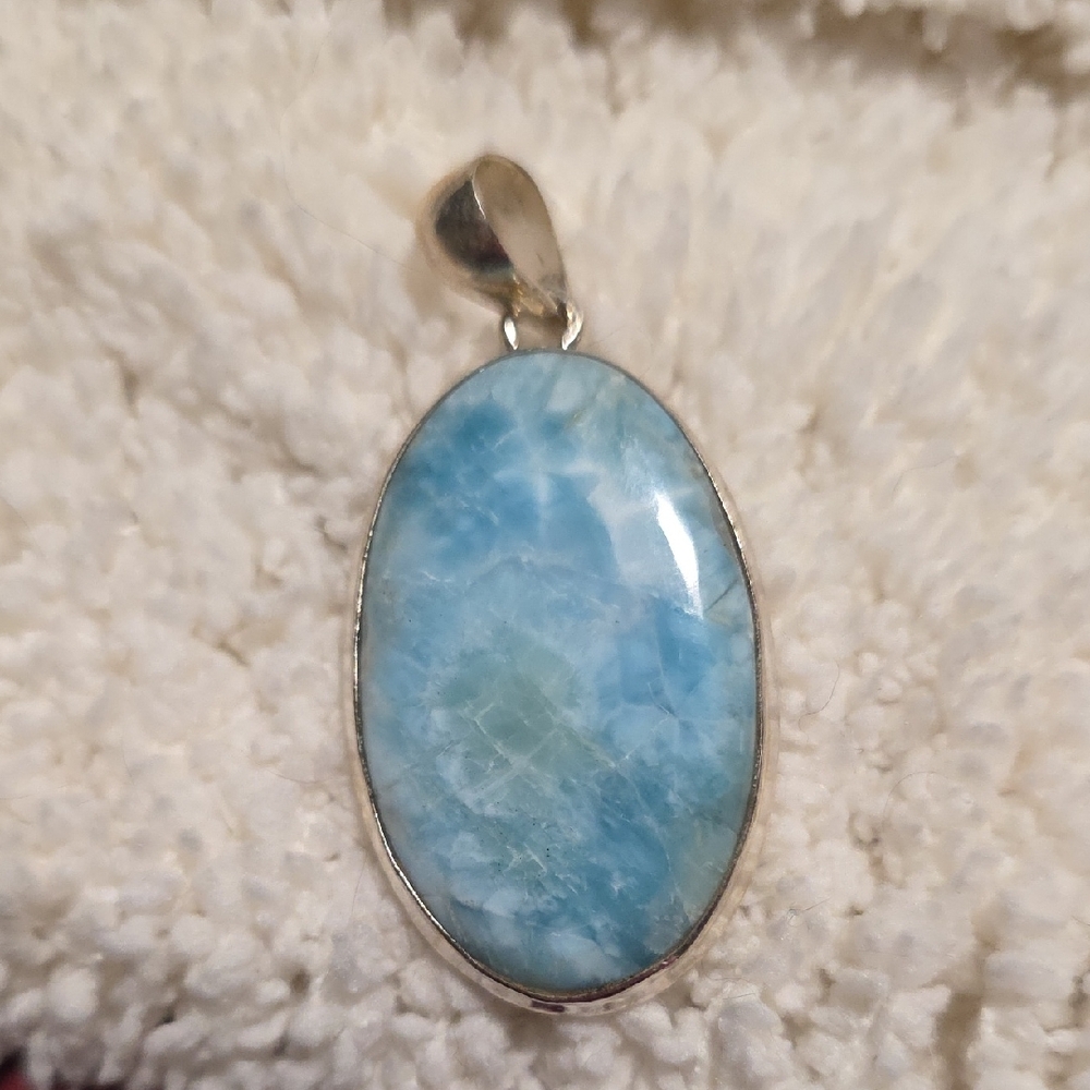 Larimar Pendant